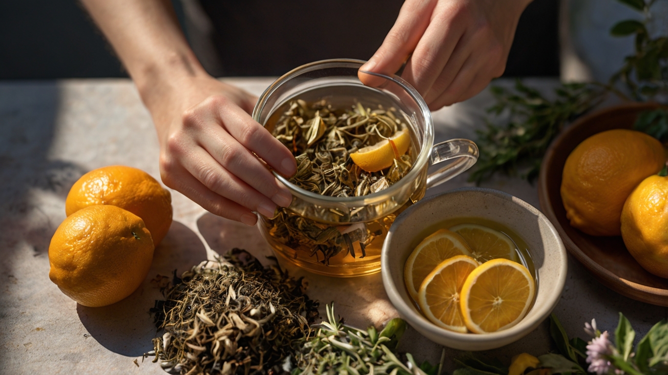 Ingredienti naturali del tè TeaVita